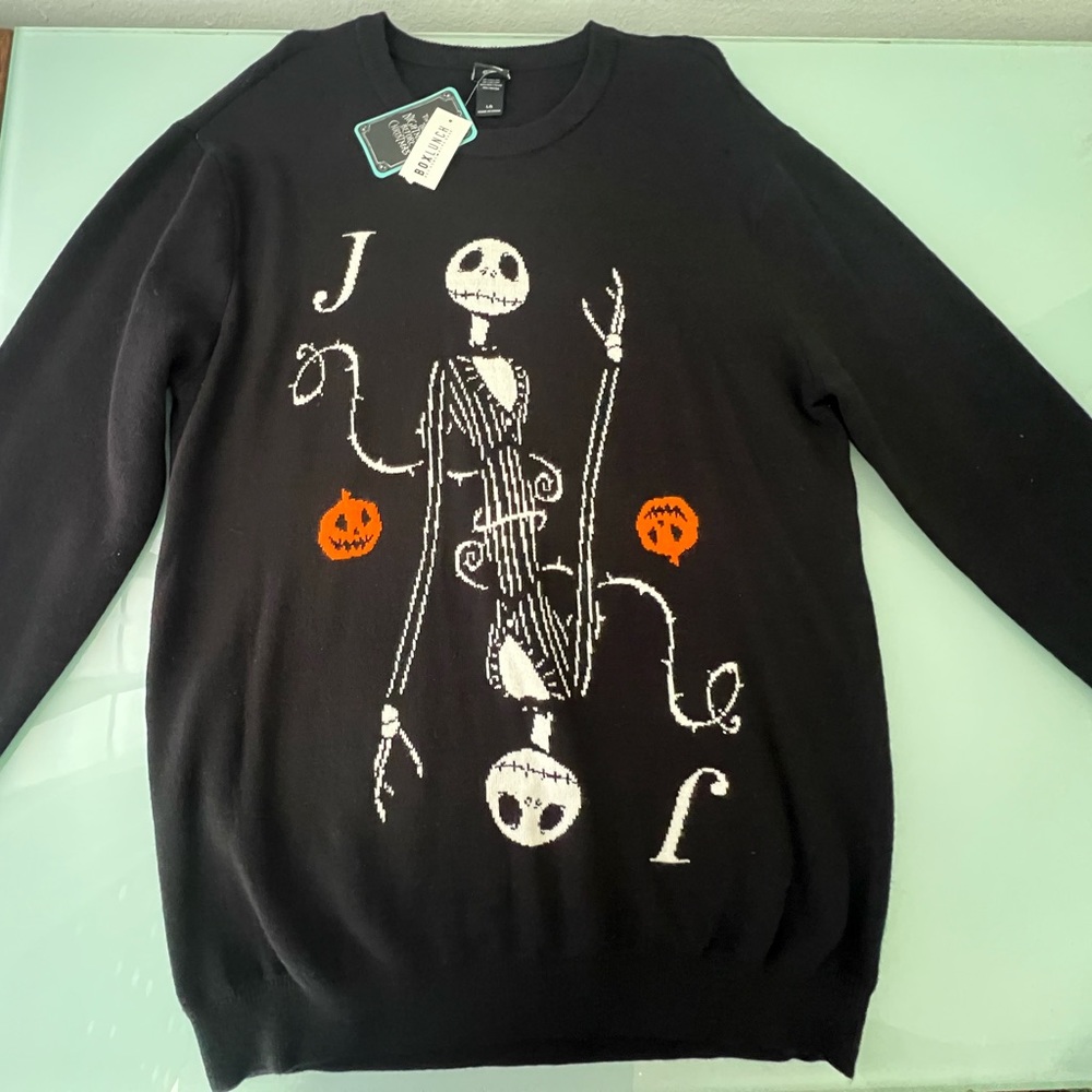 The Nightmare Before Christmas Jack Skellington Sweater